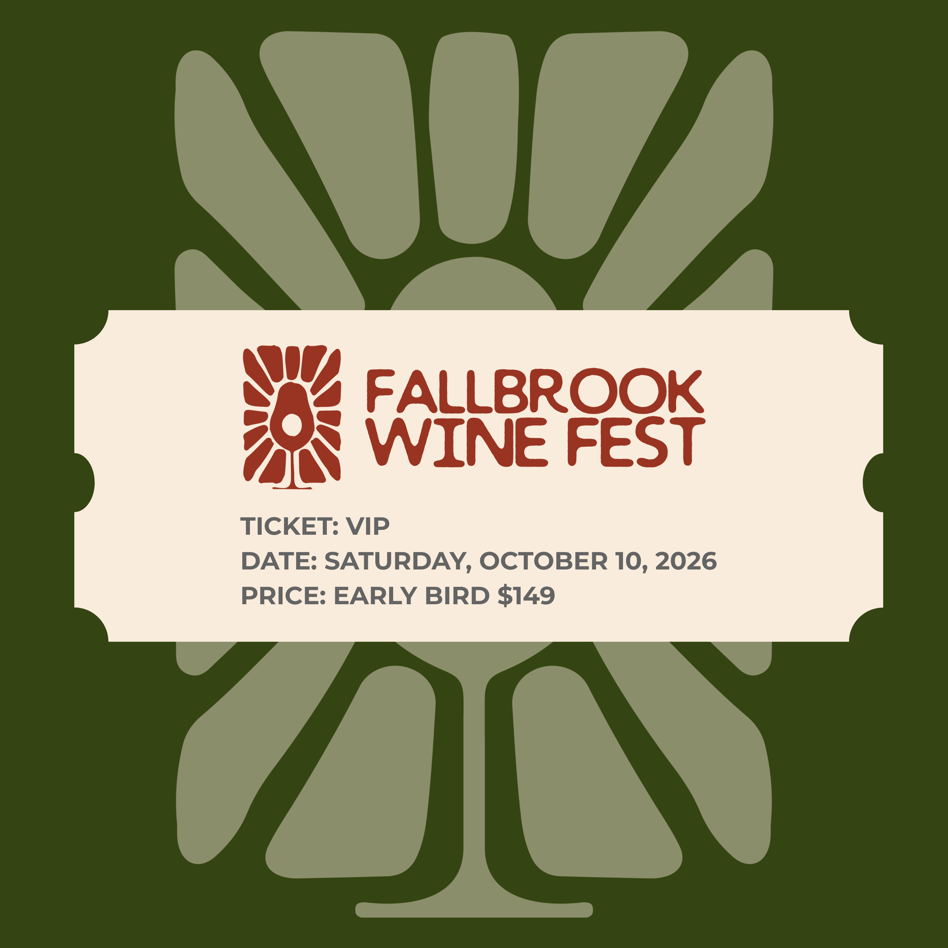 Fallbrook Wine Fest - Early Bird Pricing
